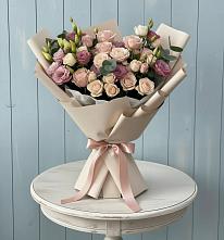 Букет цветов из:  Розы и Лизиантусы в Иннополисе