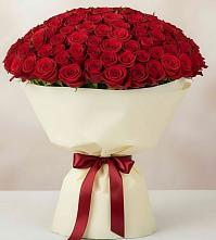 Букет 101 Красная роза Милано в Иннополисе