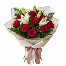 Букет цветов из:  Лилии и Розы в Иннополисе