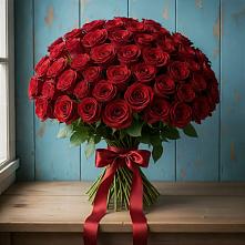 Букет Красные розы Блэк Меджик в Иннополисе