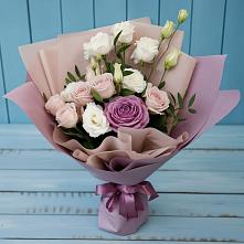 Букет цветов из:  Розы и Лизиантусы в Иннополисе