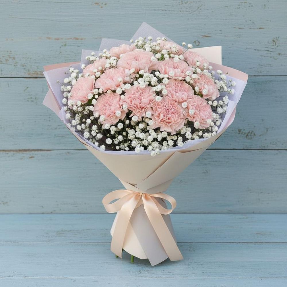 Букет цветов из: Гвоздики в Иннополисе