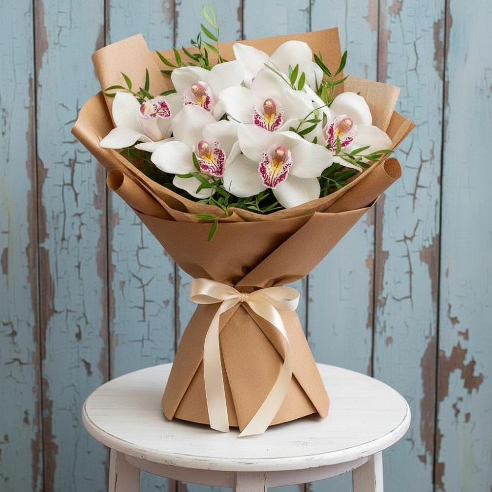 Букет цветов из: Орхидеи и Розы в Иннополисе