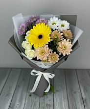 Букет цветов из:  Розы, Герберы и Хризантемы в Иннополисе
