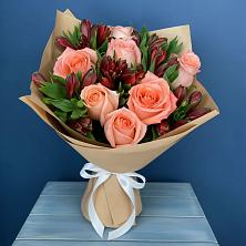 Букет цветов из:  Розы и Альстромерии в Иннополисе