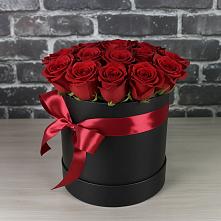 Цветочная композиция из Розы в шляпной коробке в Иннополисе