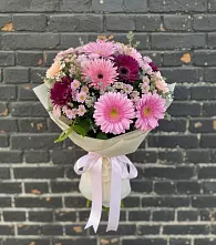 Букет цветов из:  Герберы и Хризантемы в Иннополисе