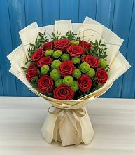 Букет цветов из:  Розы и Хризантемы в Иннополисе