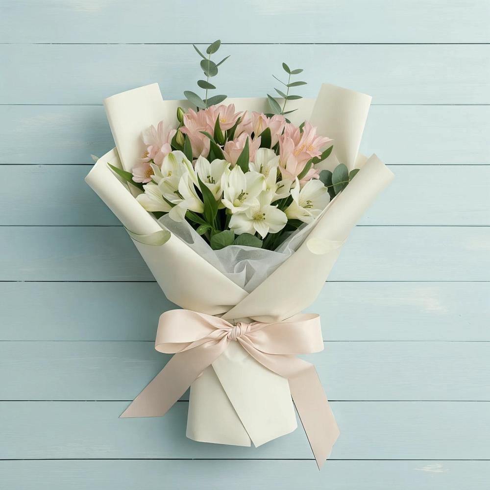 Букет цветов из: Альстромерии в Иннополисе