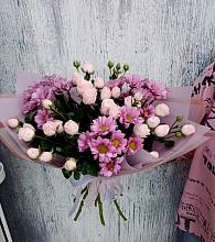 Букет цветов из:  Розы и Хризантемы #REPLACE_PRED# Иннополисе