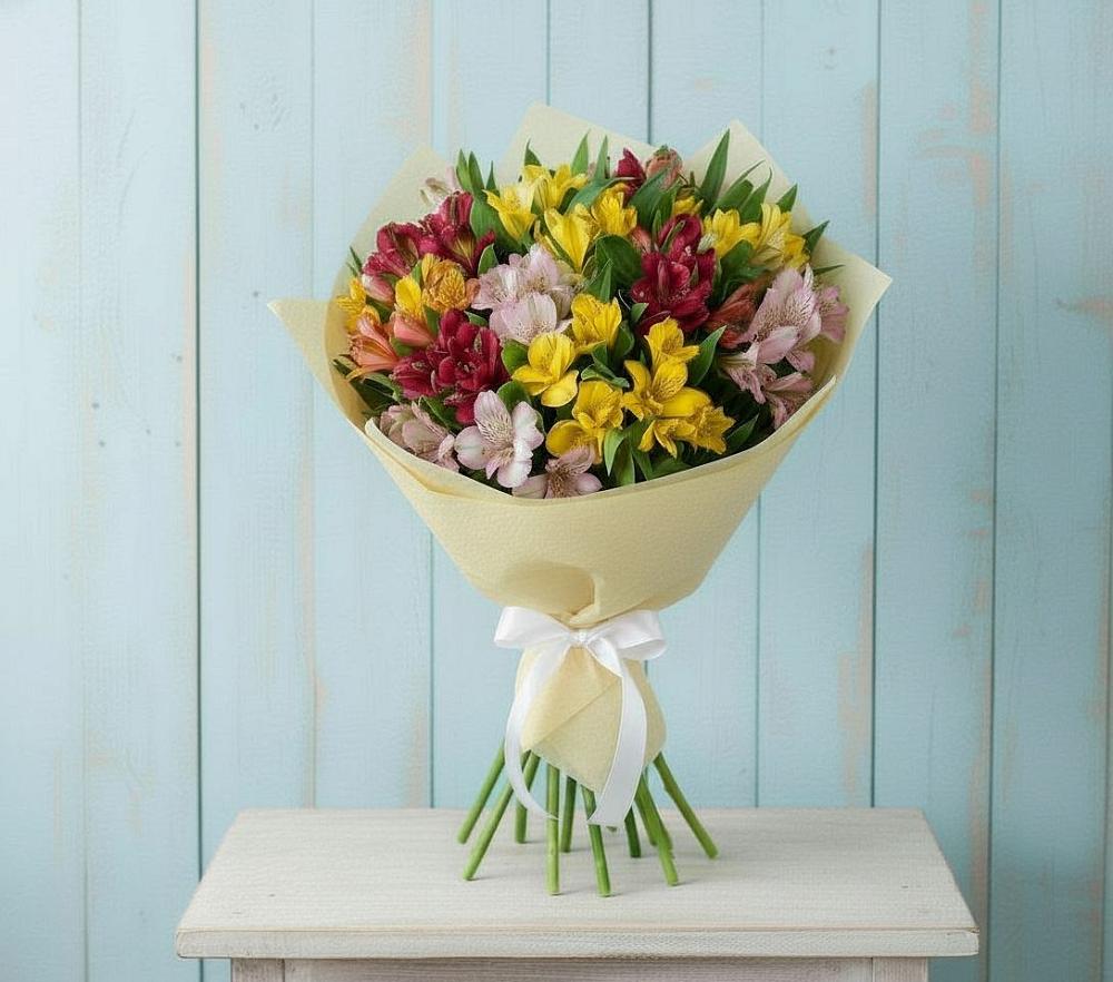 Букет цветов из: Альстромерии в Иннополисе