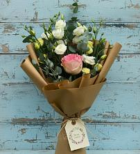 Букет цветов из:  Розы и Лизиантусы #REPLACE_PRED# Иннополисе