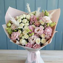 Букет цветов из:  Альстромерии и Розы в Иннополисе